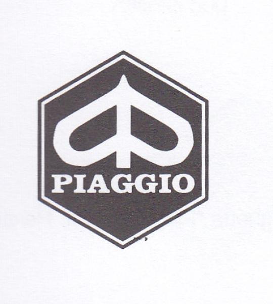 Scudetto resinato adesivo Piaggio - 1295596