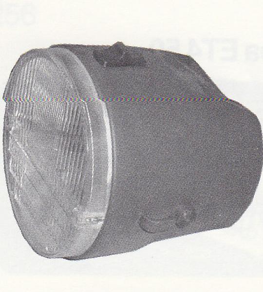 Faro anteriore x nero con supporto frecce CEV per Piaggio SI FL - 291306