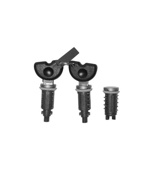 SET SERRATURE PIAGGIO HEXAGON LX/LXT 125/180 2T - 250 3 PZ. 574311