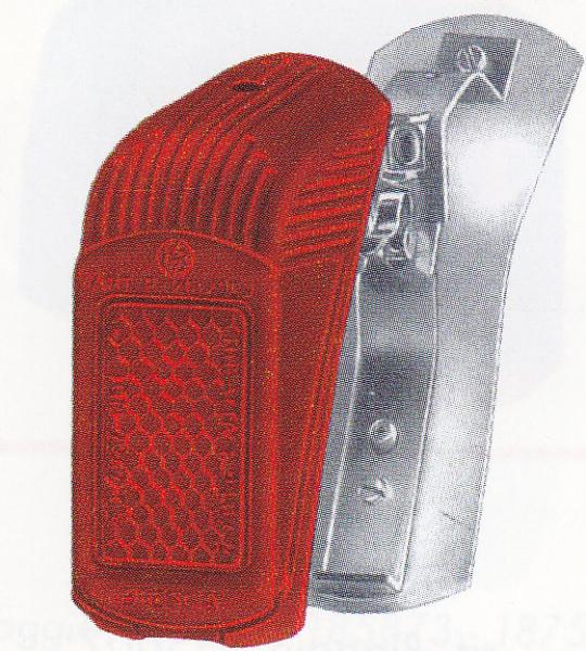 Fanale posteriore ciclomotore Piaggio Ciao, Bravo - 104266