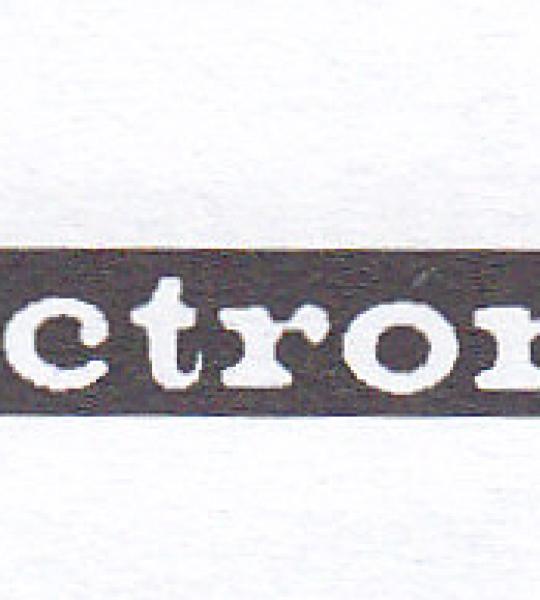 Targhetta ELECTRONIC per Piaggio SI - 1198187