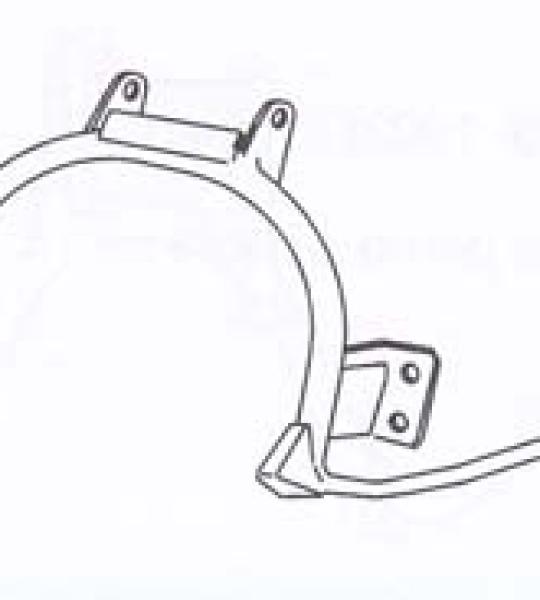 Cavalletto centrale completo per Piaggio Skipper 125-150 4T - 1581641C