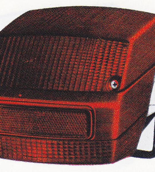 Fanale posteriore per Vespa P125-150/X, P200/E - 162740