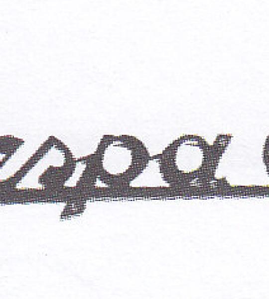 Targhetta Scudo Vespa G.L. Lucida per Piaggio Vespa GL - P58284B