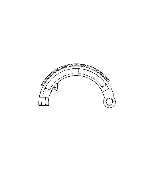 COPPIA CEPPI FRENO MOZZO PIAGGIO Ø 125 X 17MM 2665064