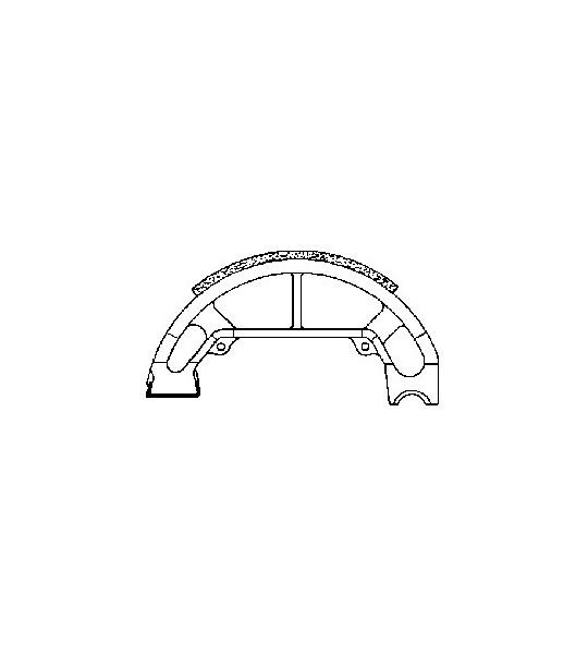 COPPIA CEPPI FRENO MOZZO PIAGGIO Ø 100 X 20MM 269185
