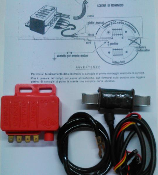 Kit trasformazione da accensione tradizionale ad accensione elet - P5137