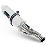 Scarico GPR compatibile con Piaggio Vespa 125 Gts-Gtv-Super 2006-2016 Albus Ceramic