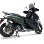 Scarico GPR compatibile con Piaggio Beverly 300 I.E. ABS - S - Police 2016-2020 Furore-X Scooter