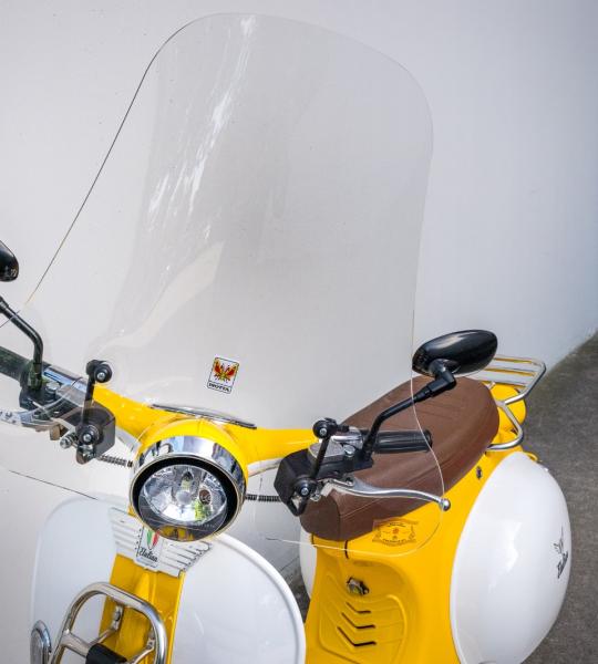 Parabrezza Classic Per Vespa Lx 50/125/150 2005 - 2014 / Etalian Ev 2000 2018> / Pink Style - cls300-VESPA-LX-125