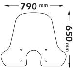 Parabrezza Classic 2019 - 2022 - CLS4150-VESPA-GTS-i-get-300