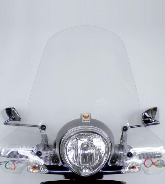 Parabrezza Media Protezione Per Piaggio Beverly - e362-BEVERLY-TOURER-300