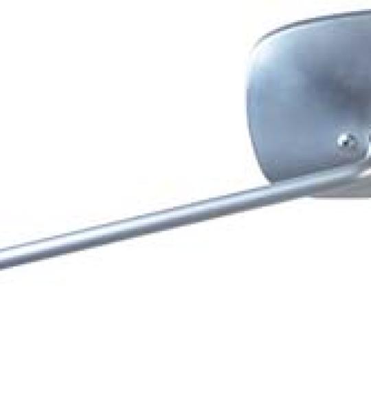 Specchio sinistro cromo-satinato per Piaggio Beverly 125-200 cc - P513