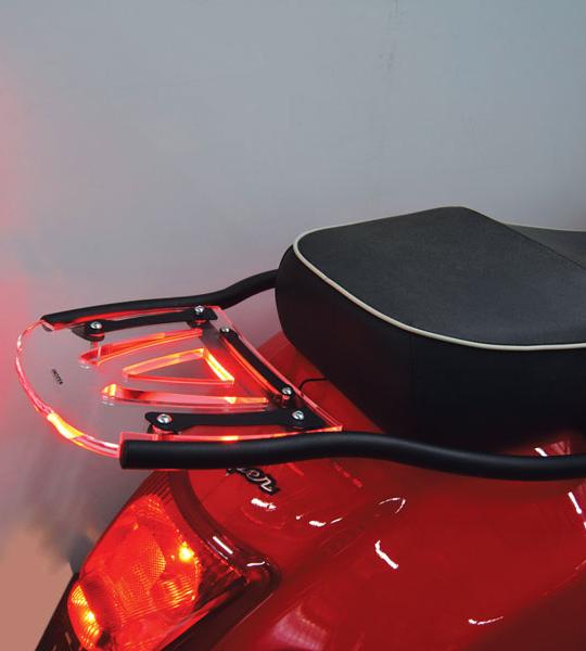 Portapacchi Posteriore In Tubo - PA300N-T-VESPA-GTS-125