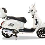 Scarico GPR compatibile con Piaggio Vespa 125 Gts-Gtv-Super 2006-2016 Albus Ceramic