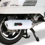 Scarico GPR compatibile con Piaggio Vespa 125 Gts-Gtv-Super 2006-2016 Albus Ceramic