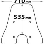 Lastra Di Ricambio Tipo Originale - sc4062-VESPA-GTS-125