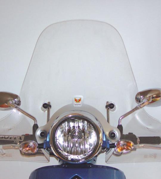 Parabrezza Media Protezione Per Carnaby Cruiser 300 - sc4071-CARNABY-CRUISER-300