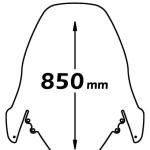 Parabrezza Alta Protezione Per Piaggio X9 - sc4114-X9-250