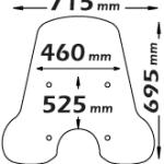 Lastra Di Ricambio Che Monta Su Attacchi Originali Per Vespa Primavera - sc4158-t-VESPA-PRIMAVERA-150