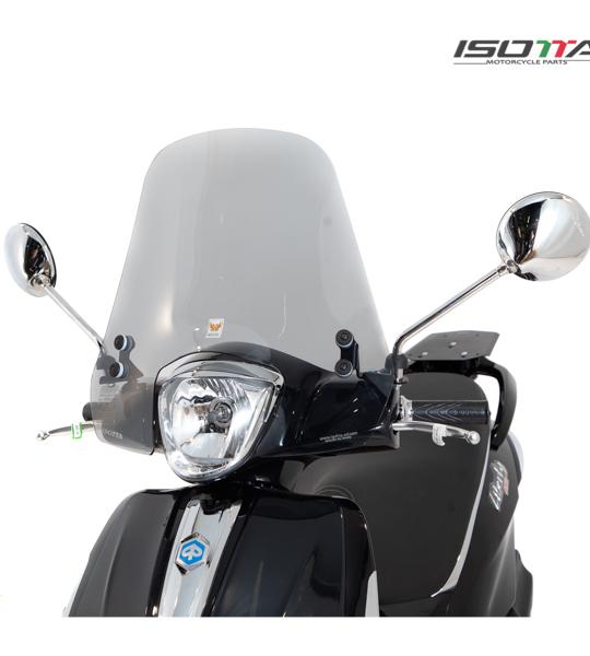 Cupolino Alto Per Liberty 50-125-150 Rst E I-Get Fumè chiaro - SC4160-FC-LIBERTY-4T-50