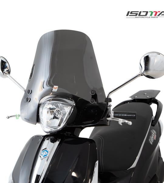 Cupolino Alto Per Liberty 50-125-150 Rst E I-Get Fumè scuro - SC4160-FS-LIBERTY-i-get-125