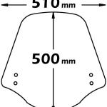 Cupolino Alto Per Piaggio Liberty S - SC4170FC-LIBERTY-S-150