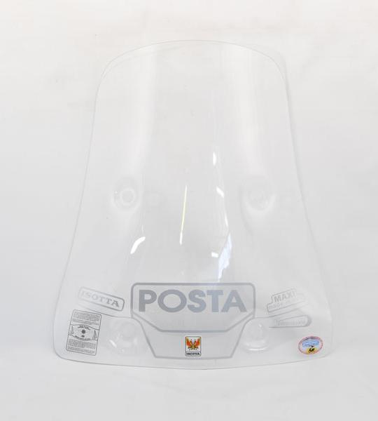 Parabrezza Di Ricambio Maxi Isotta Per Liberty 2002 Versione Poste TRASPARENTE - SC4173-LIBERTY-2002-VERSIONE-POSTE-50