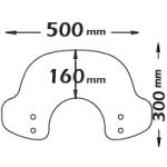 Cupolino Fashion Fumè scuro - SC4179FS-VESPA-PX-FRENO-A-DISCO-150